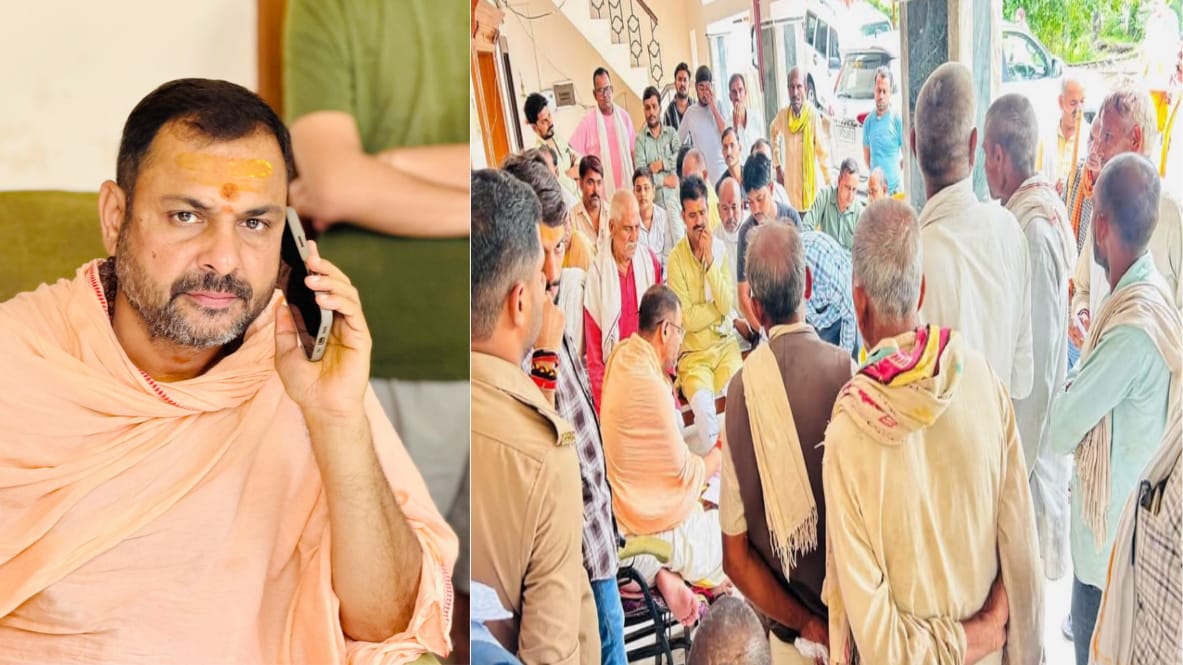 विधायक प्रकाश 'त्रिवेणी स्वरूप' में उभरे: भक्ति, शक्ति और सेवा का दिखा अद्भुत संगम