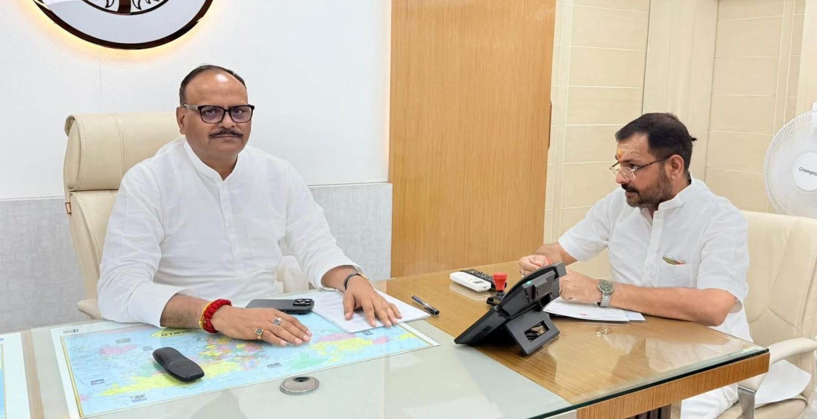 विधायक प्रकाश की डिप्टी सीएम से मुलाकात: मेडिकल कॉलेज में स्टाफ की कमी जताया एतराज !