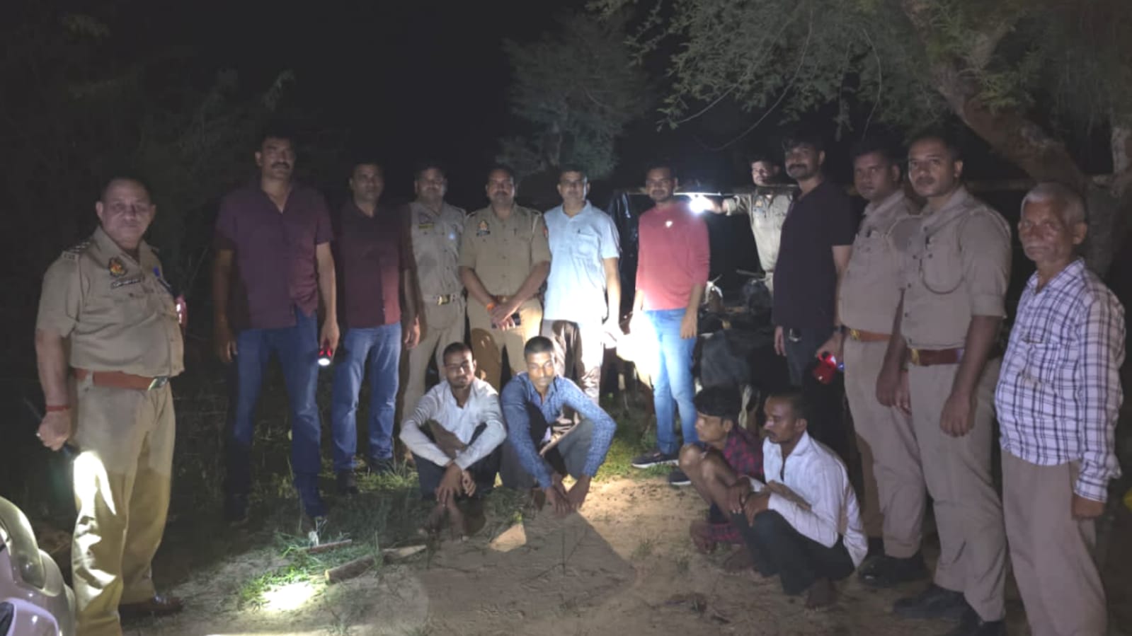 गोली, गाड़ी और गैंग: मुठभेड़ में अंतरजनपदीय गैंग के तीन घायल, सात गिरफ्तार