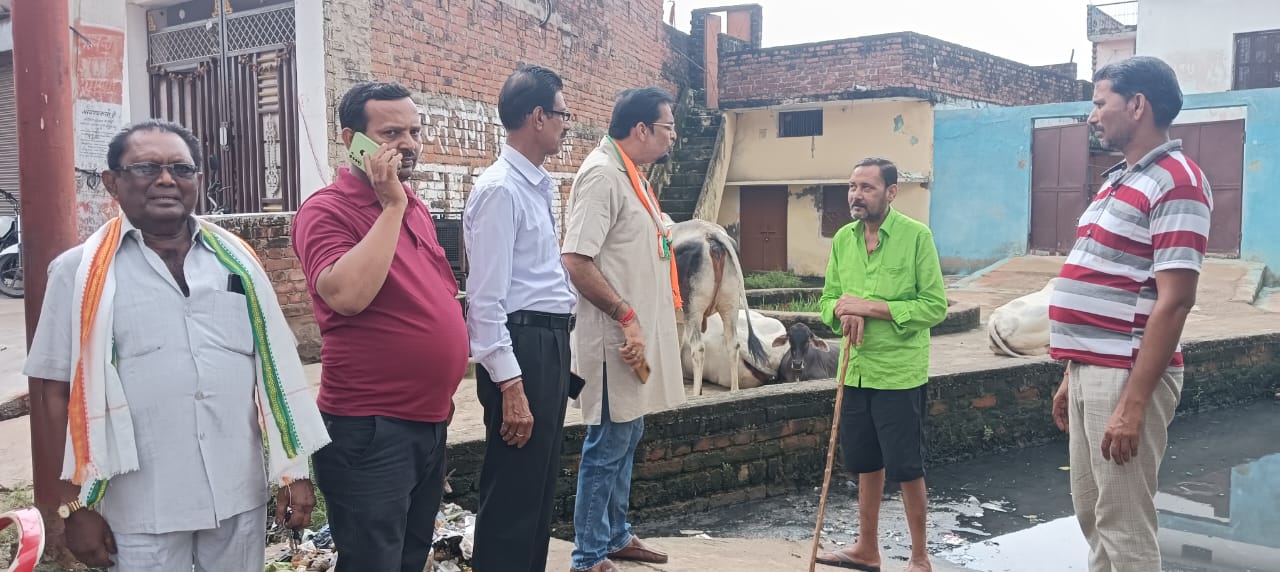रेलवे दोहरीकरण बना शहर की सज़ा: कांग्रेस ने किया निरीक्षण, जलभराव पर देंगे ज्ञापन !