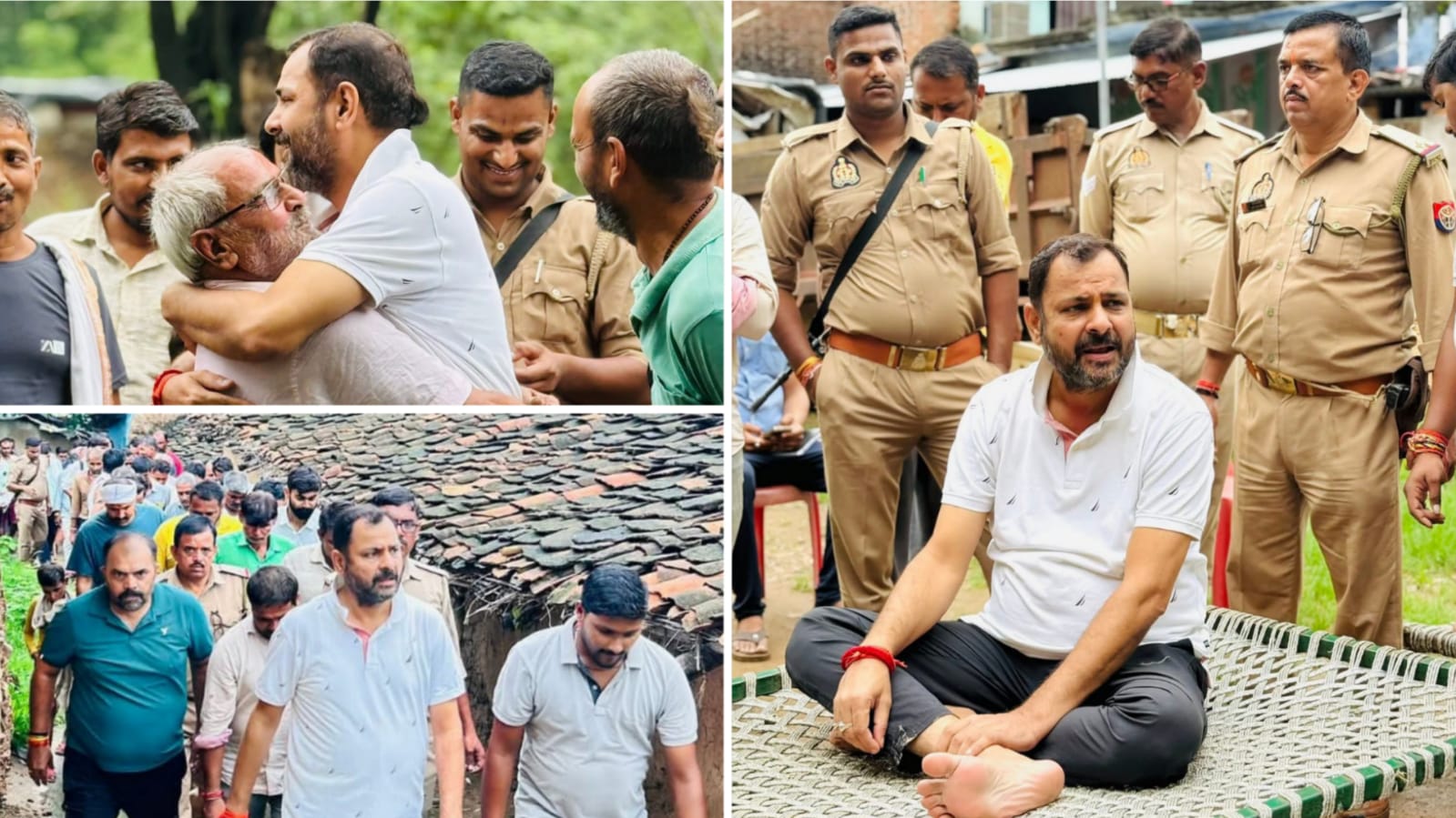 विधायक प्रकाश का 'जनसंपर्क' बना मिशाल: ग्रामीणों से संवाद और 'तत्काल समाधान'