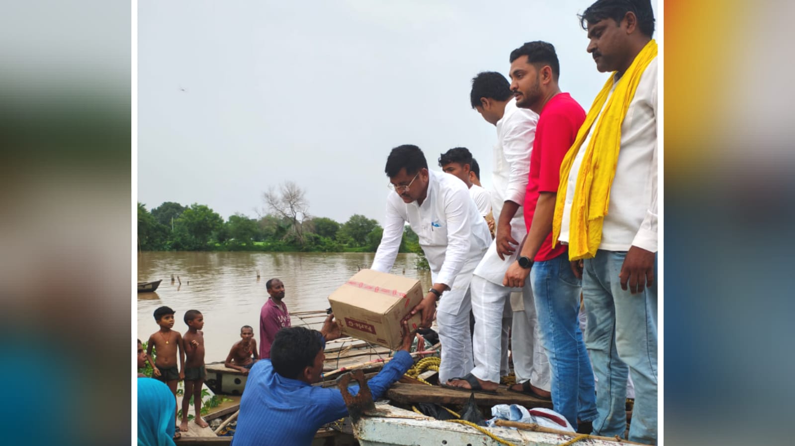 मंत्री रामकेश ने संभाली 'राहत मोर्चे' की कमान: यमुना-केन के जलप्रलय से जूझ रहा बांदा