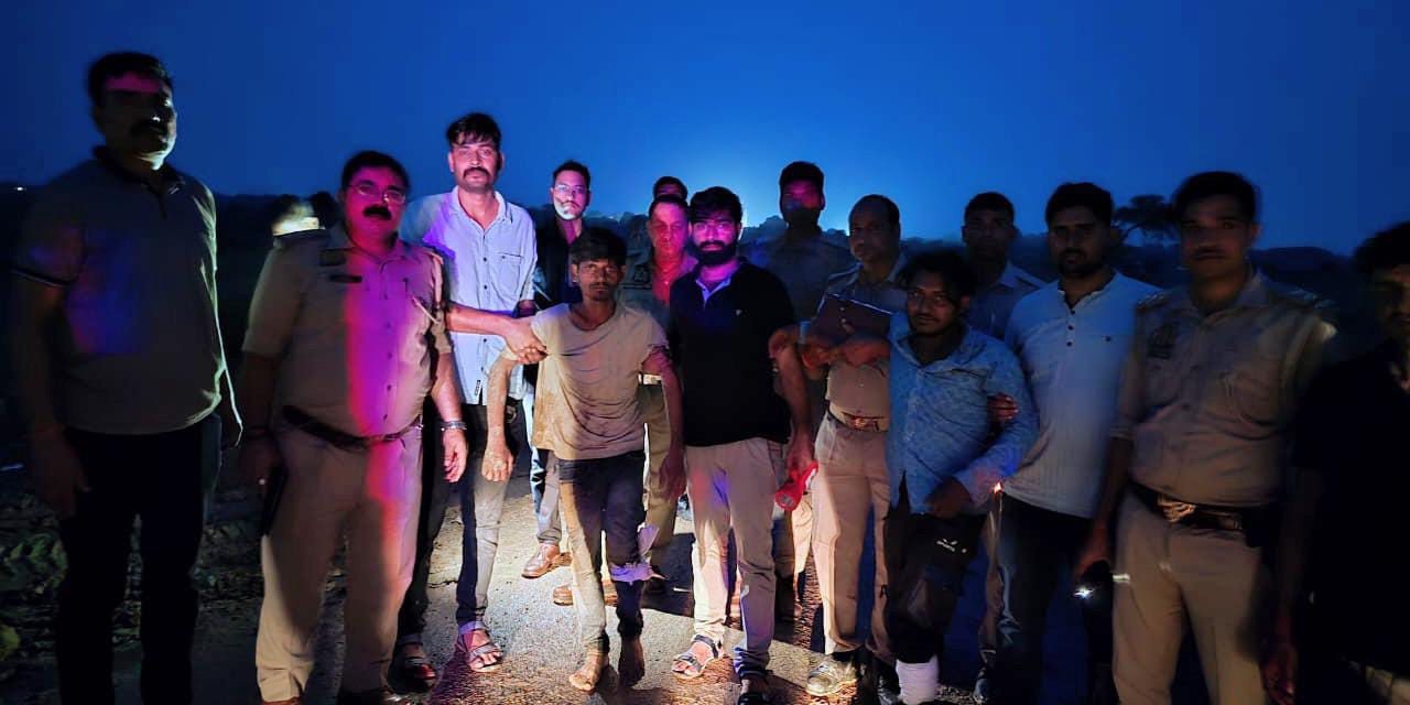 कोचिंग से लौट रही नाबालिक छात्रा से ऑटो में दुष्कर्म: पुलिस मुठभेड़ में दरिंदे गिरफ्तार