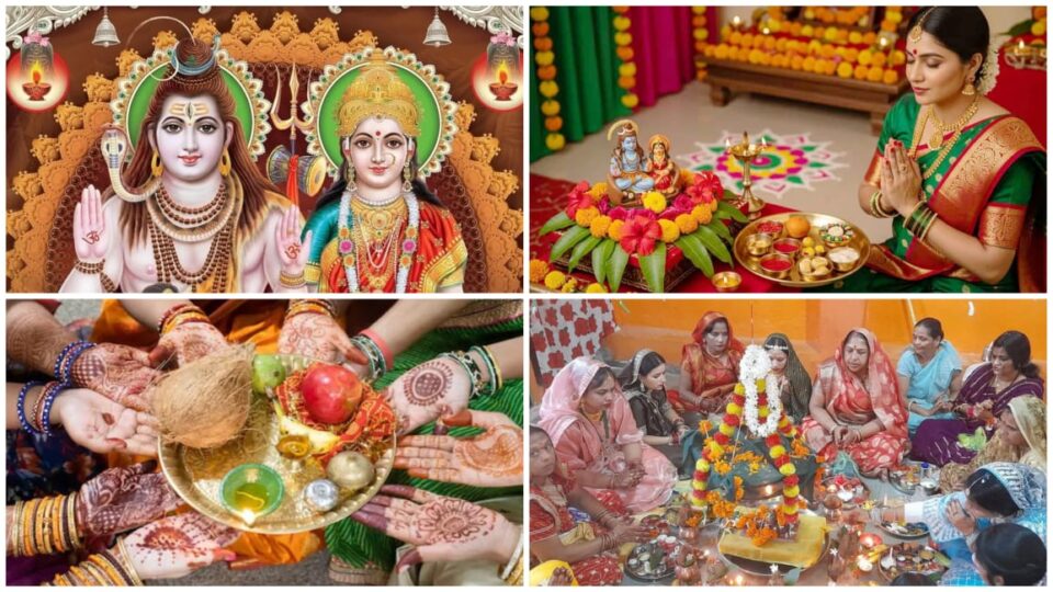 गंगा मैया में जब तक पानी रहे मेरे 'सजना' तेरी जिंदगानी रहे: सुहागिनों ने मांगी पतियों की लंबी उम्र