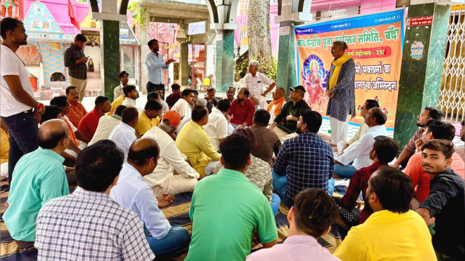 पालिका प्रतिनिध अंकित का वादा: नवरात्रि महोत्सव पर सफाई और रोशनी की होगी खास व्यवस्था