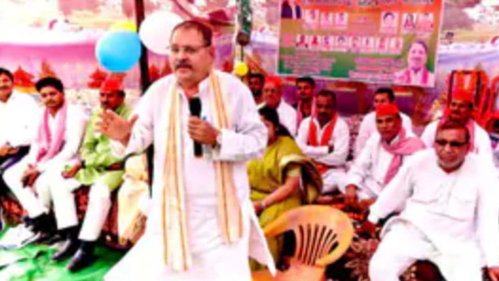विधायक विशंभर ने 'पीडीए' का उठाया झंडा: बोले- जनता के 'हक' पर सरकार का 'डाका'