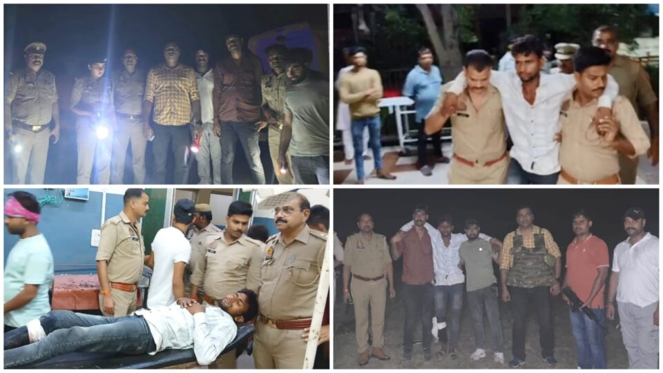 लूट का पर्दाफाश: एसओजी की मुठभेड़ में तीन गिरफ्तार, एक घायल