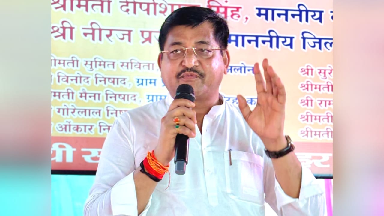 मंत्री रामकेश द्वारा 'केन नहर पुनरोद्धार' योजना का लोकार्पण : कहा- किसानों को मिलेगा जीवन