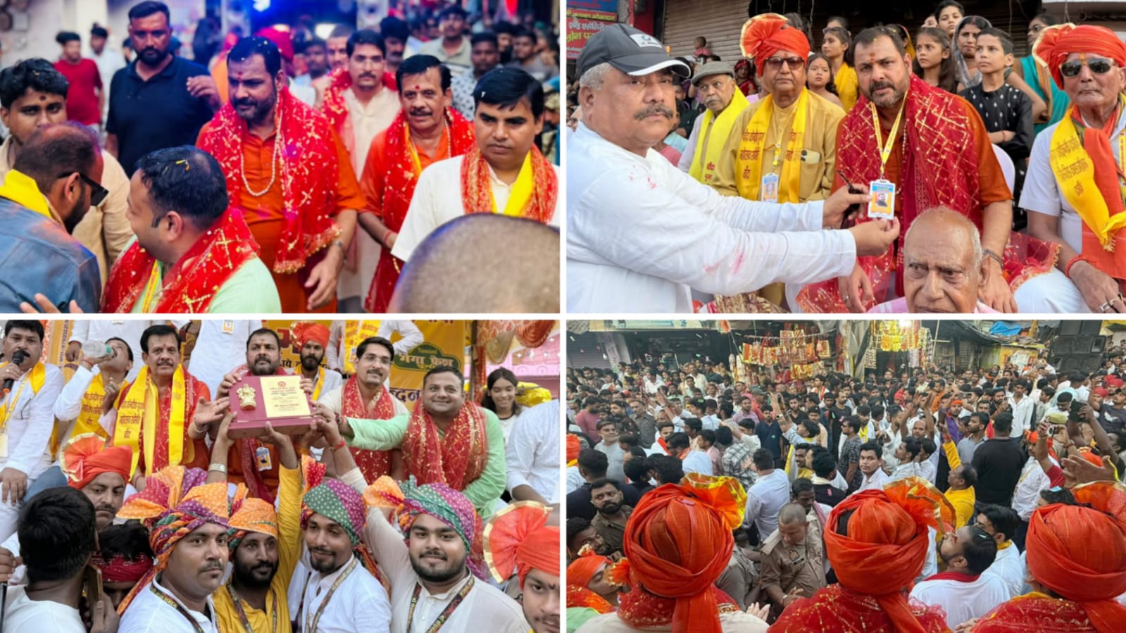 जयकारों के बीच मां दुर्गा का विसर्जन: श्रद्धा, आस्था व सुरक्षा का दिखा अद्भुत