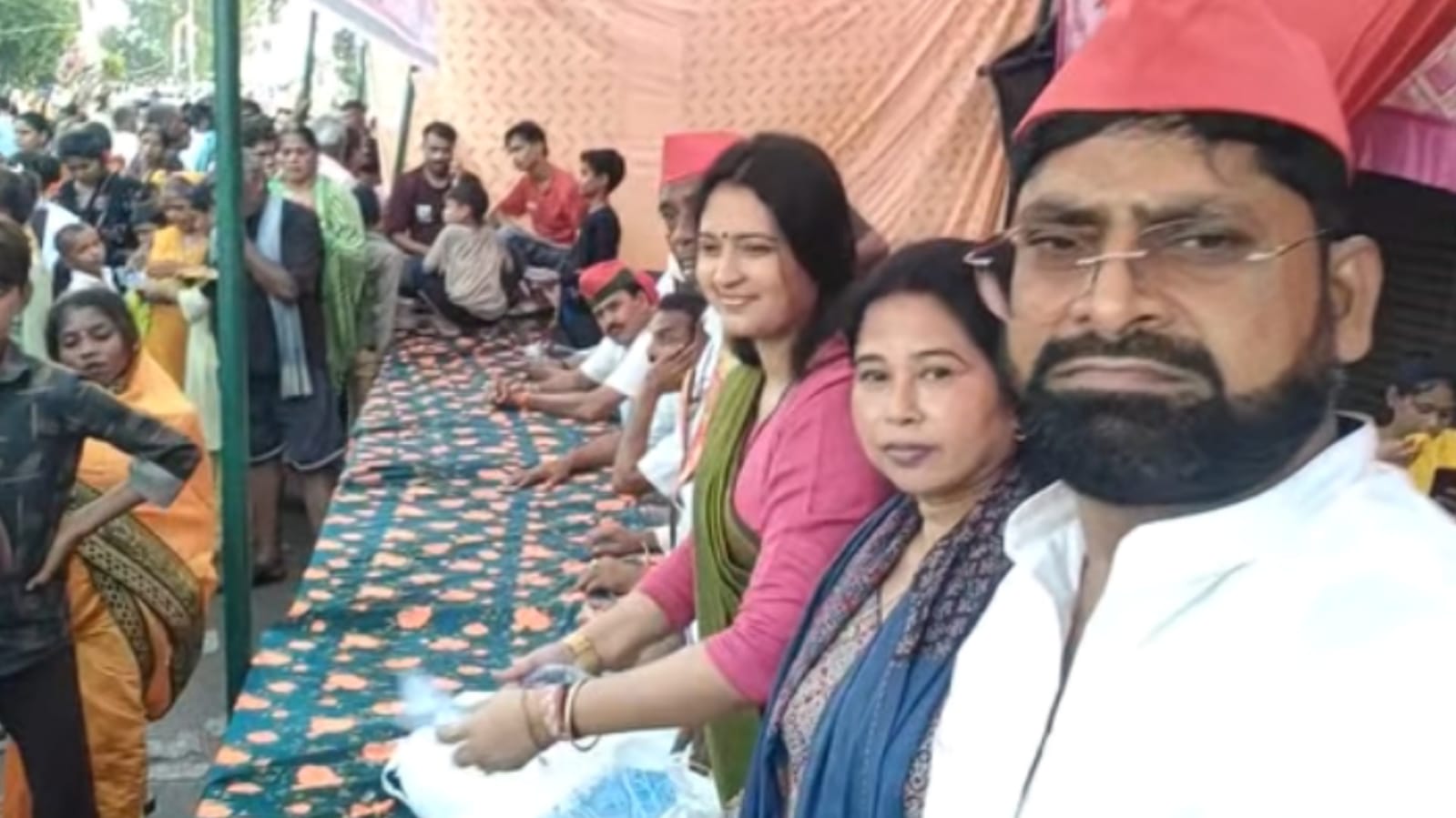 सपा ने नवदुर्गा विसर्जन को बनाया यादगार: आस्था, सामाजिक समरसता का दिखा संगम