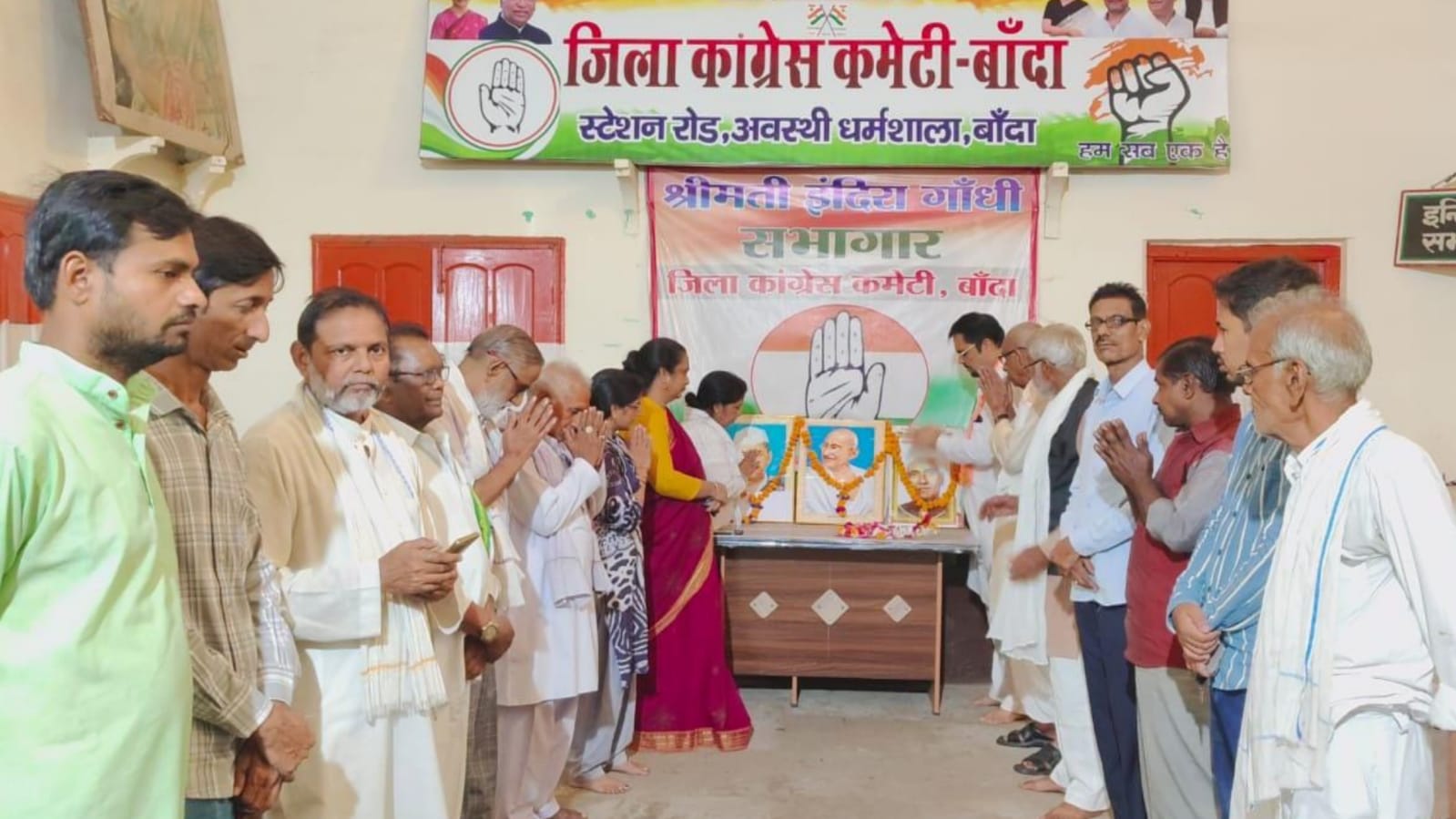गांधी-शास्त्री जयंती पर कांग्रेस का संकल्प: सत्य, अहिंसा व ‘जय जवान-जय किसान’ की गूंज