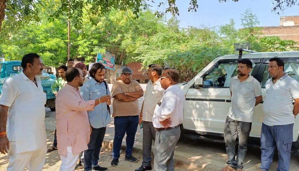 प्रतिनिधि अंकित द्वारा नगर सुंदरीकरण को मिली उड़ान: लखनऊ टीम ने किया निरीक्षण