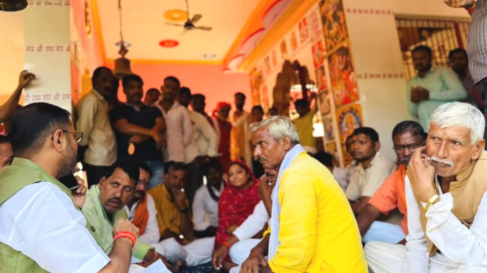 विधायक प्रकाश बोलें गांव बनेगा आदर्श : जनता का भरोसा ही मेरी ताकत