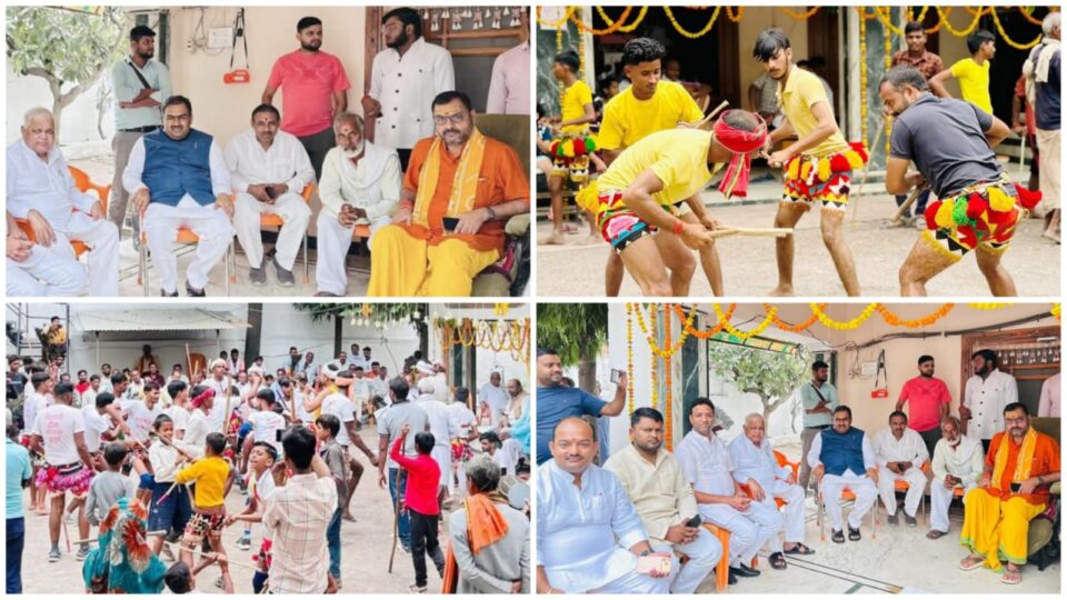 विधायक प्रकाश एवं तेलांगना के संगठन महामंत्री चंद्रशेखर नें लिया 'लोकगौरव' का आनंद: झूमा माहौल