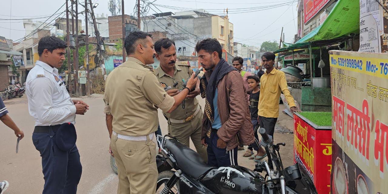 पुलिस ने चलाया 'अनुशासन' का बुलडोजर: 630 चालान व 7 लाख के जुर्माने से हड़कंप !