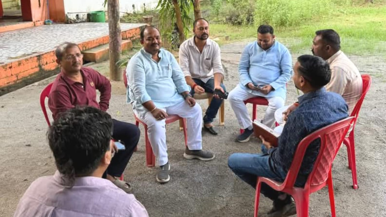 प्रतिनिधि अंकित द्वारा सौंदर्यीकरण का आगाज़: पीतांबरा पीठ में गूंजा विकास का शंखनाद