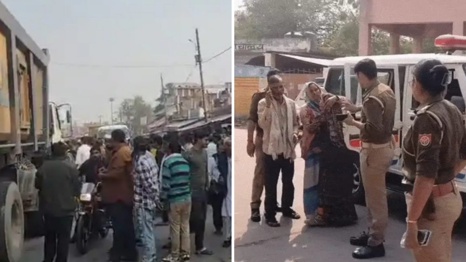 स्कूल की राह बनी 'मौत' का रास्ता: छात्र की ट्रक से कुचलकर मौत, परिजनों द्वारा हाईवे 'जाम'