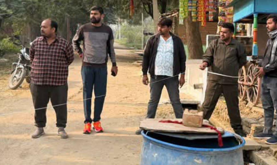 प्रतिनिधि अंकित की निर्माण कार्यों पर 'कड़ी' निगरानी : गुणवत्ता पर 'कसी लगाम'