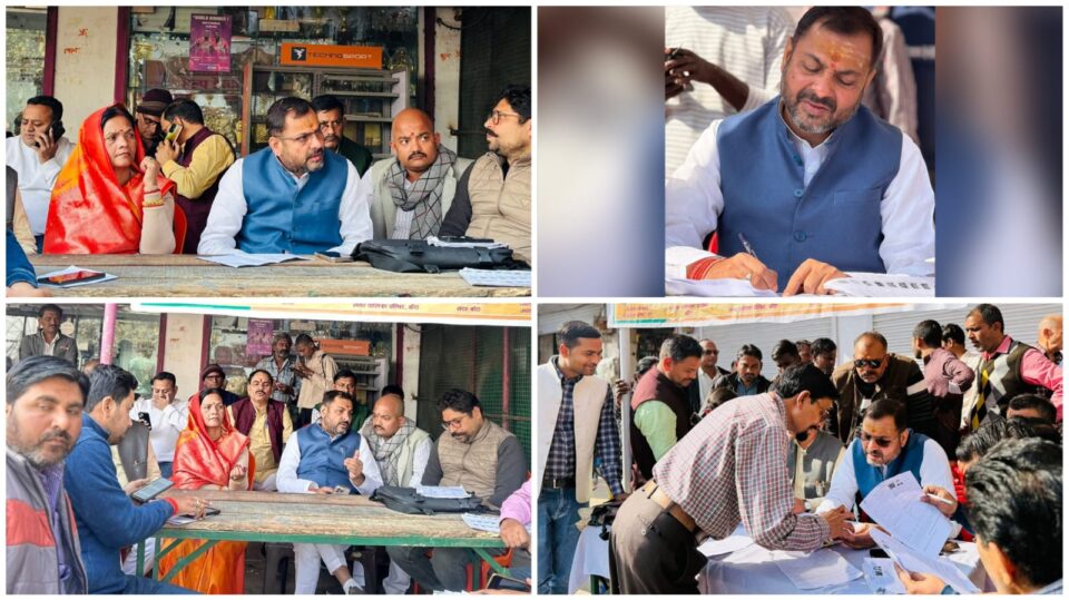 विधायक प्रकाश ने दी 'नई दिशा': बूथ स्तर पर गहन समीक्षा, घर-घर संपर्क को बनाया 'मिशन'