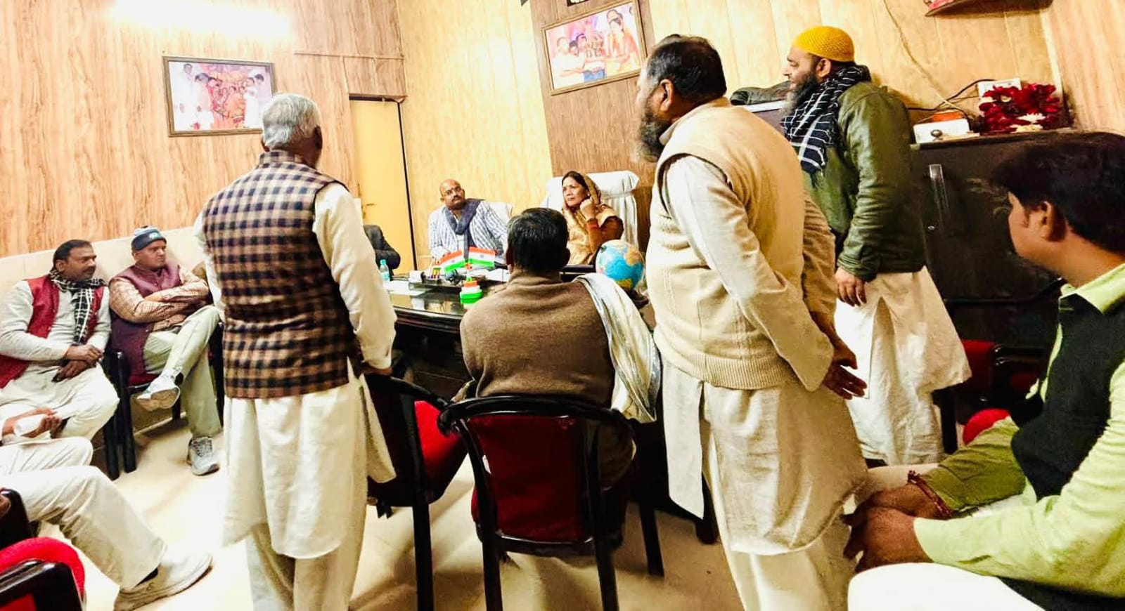अध्यक्ष मालती व प्रतिनिधि अंकित का 'जनता दरबार' : चुटकियों में 'समस्याओं' का हुआ 'समाधान'