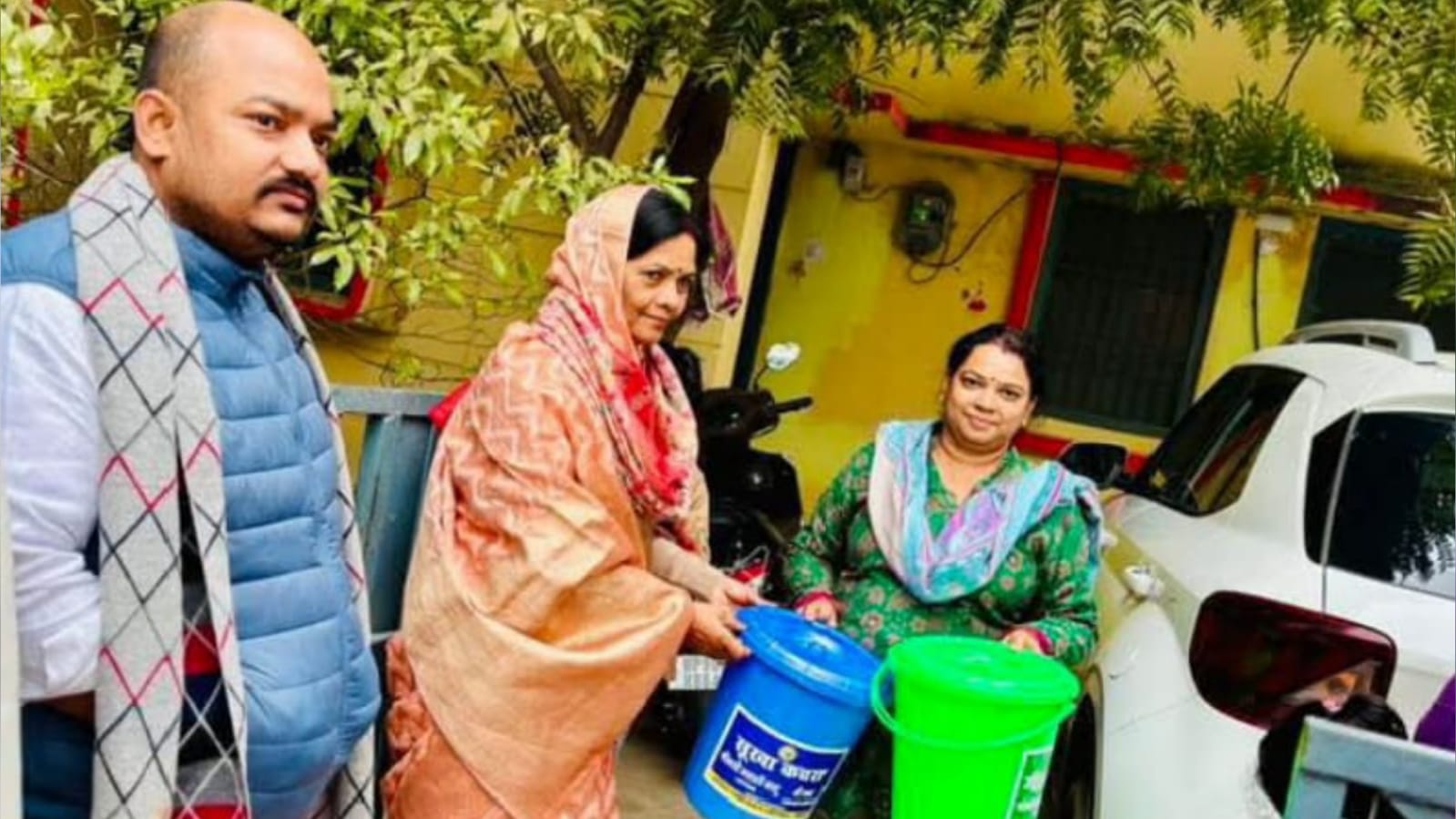 पालिकाध्यक्ष मालती एवं अंकित बासू का संयुक्त अभियान: विकास व स्वच्छता पर विशेष ध्यान