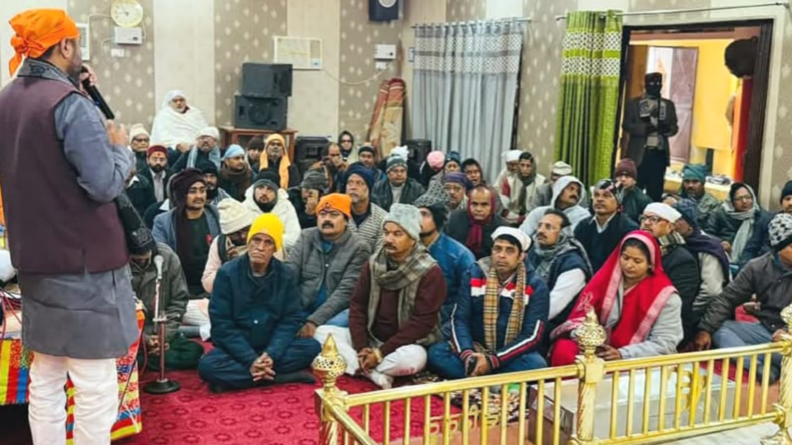 विधायक प्रकाश बोले: 'धर्म व मानवता' के 'प्रहरी' थे गुरु गोबिंद, गुरुद्वारा में गूंजा 'साहिब' संदेश