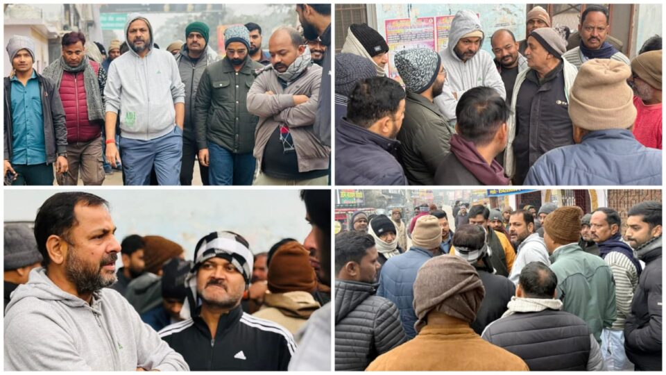 विधायक प्रकाश द्वारा 'कड़ाके की ठंड' में 'विकास कार्यों' का निरीक्षण: अफसरों को सख्त निर्देश