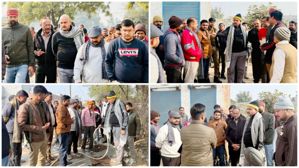 विधायक प्रकाश का 'कड़ा' रुख: निरीक्षण में खुली पोल, अफसरों व ठेकेदारों को लगाई 'फटकार'