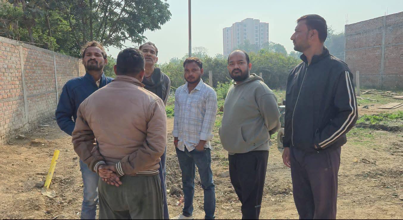 प्रतिनिधि अंकित ने विकास कार्यों की परखी हकीकत: समयबद्ध 'निर्माण कार्य' पर जोर