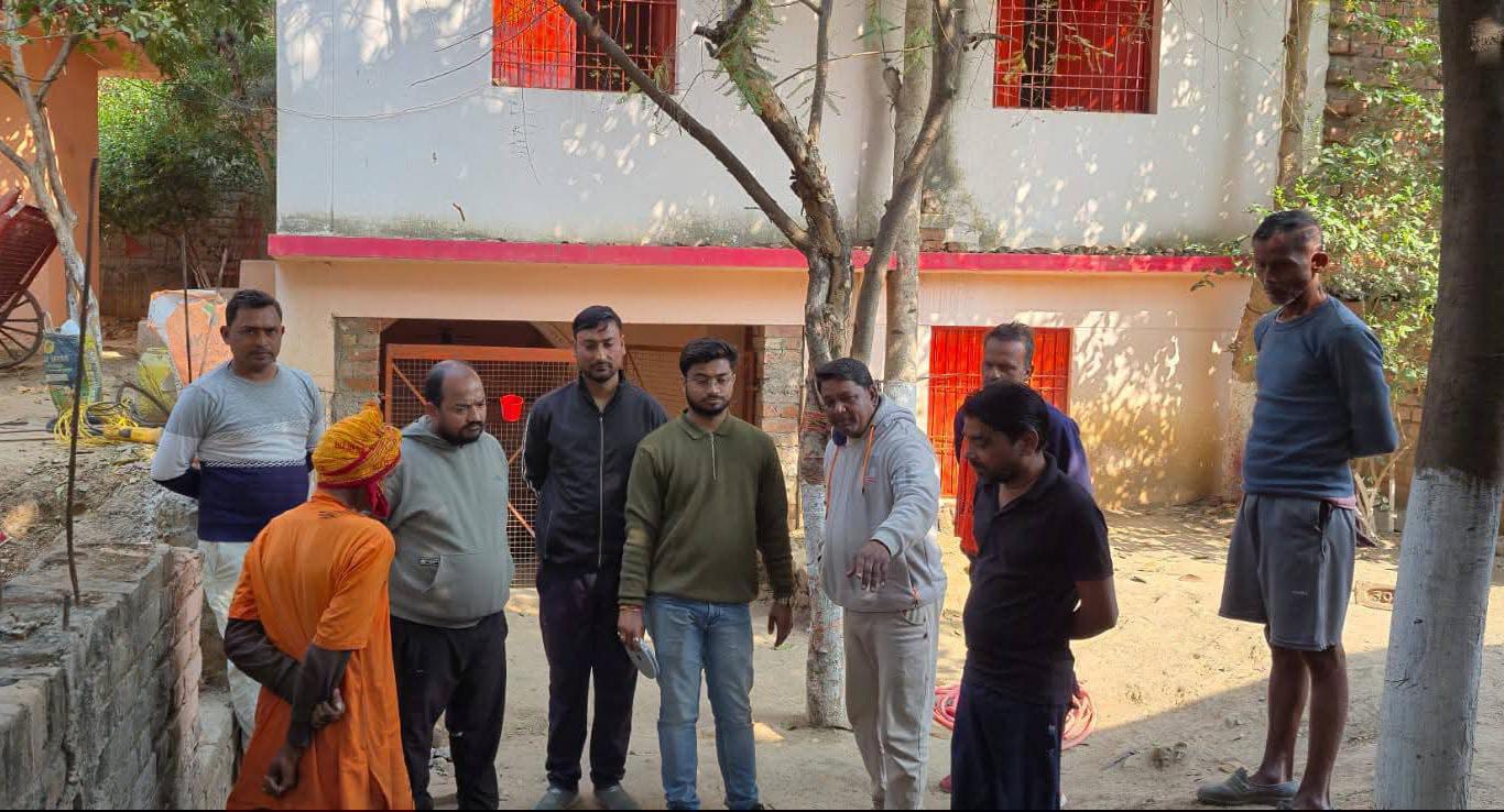 प्रतिनिधि अंकित ने विकास कार्यों की परखी हकीकत: समयबद्ध 'निर्माण कार्य' पर जोर