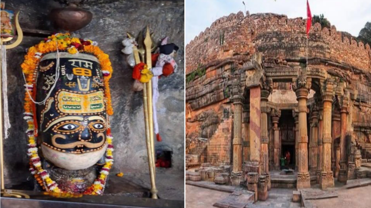 बांदा में अद्भुत शिव भगवान की मूर्ति : गले से फूटी जलधारा