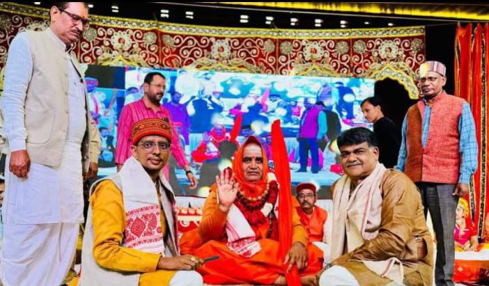 राष्ट्रीय रामायण मेला तृतीय दिवस:गूँजती रही श्रीराम महिमा: शंकराचार्य नें अध्यात्म की बहाई सरिता