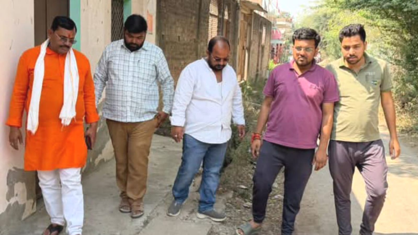 प्रतिनिधि अंकित ने "विकास" को दी "रफ्तार": निर्माण कार्यों की परखी "जमीनी हकीकत"