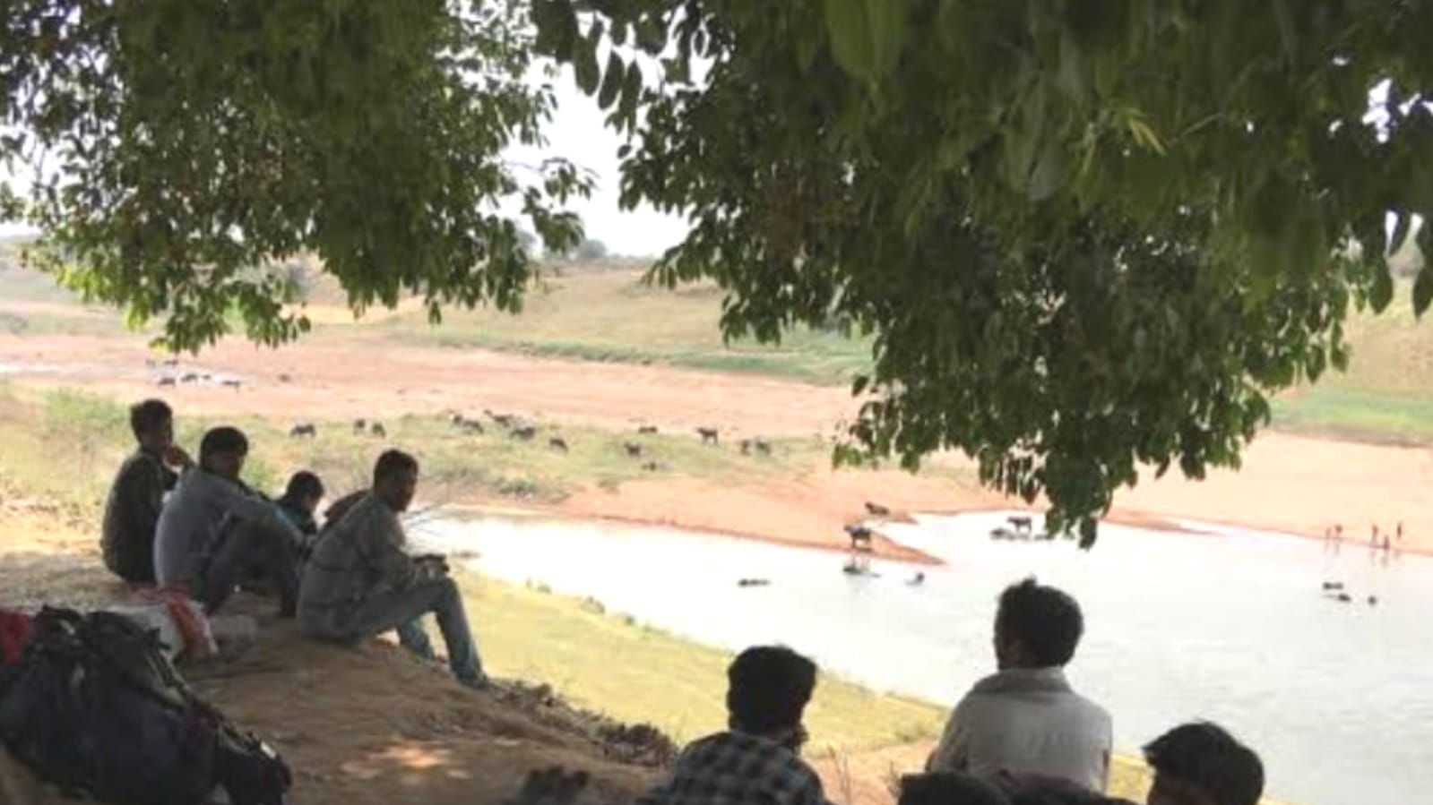 जल संस्थान लापरवाह: पानी का मंडराया संकट, केन नदी 'सिकुड़ी'