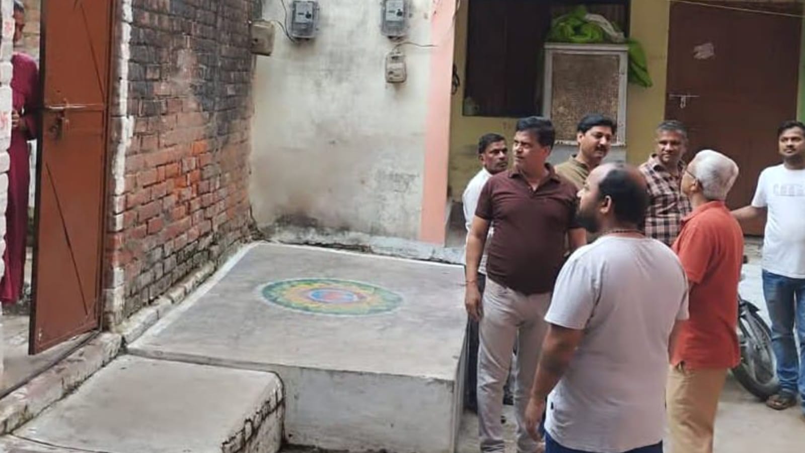 प्रतिनिधि अंकित बासू का निरीक्षण "तड़का": शहर में बना चर्चा का विषय