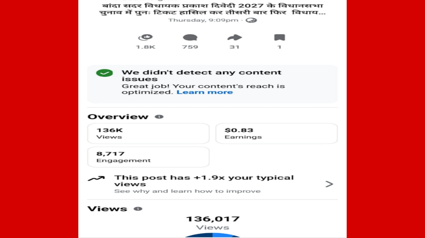 विधायक प्रकाश की लोकप्रियता 'सर्वे' में 'गगन चुंबी': सदर सीट के फिर बनें 'मजबूत' दावेदार