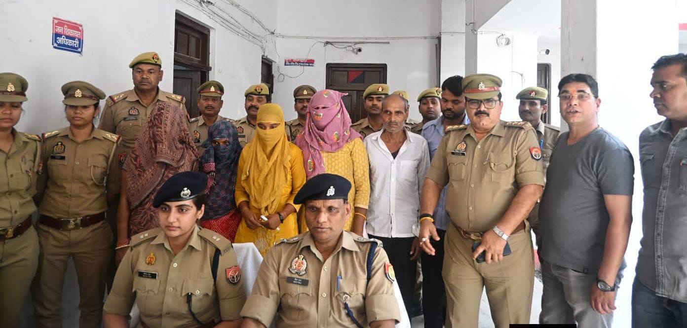 लेडी गैंग का 'आतंक खत्म': लाखों की टप्पेबाजी का काला 'खेल' बेनकाब, 6 अपराधी गिरफ्तार