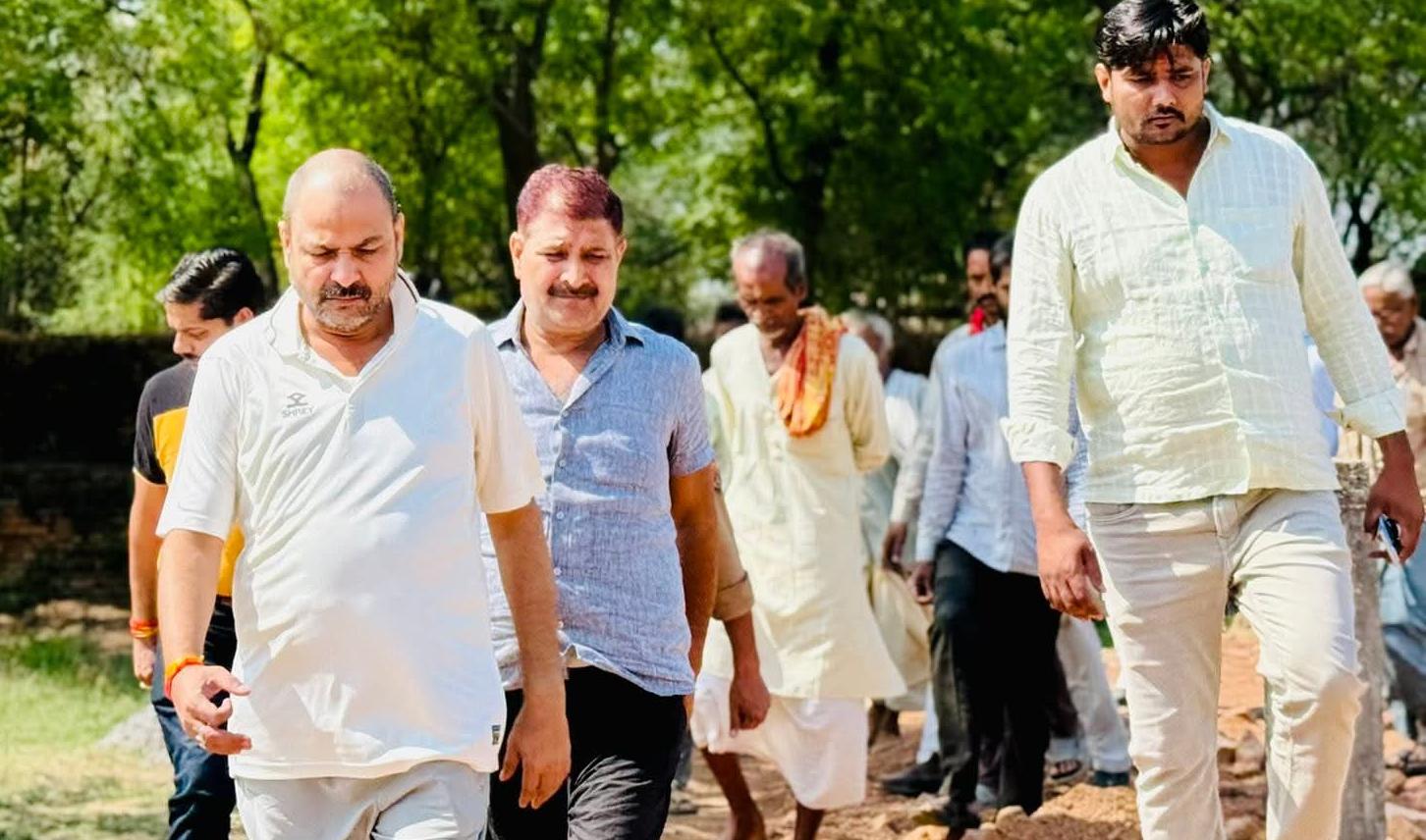 विधायक प्रकाश द्वारा 'विकास कार्यो' की 'जमीनी पड़ताल: लापरवाही पर 'फटकार'