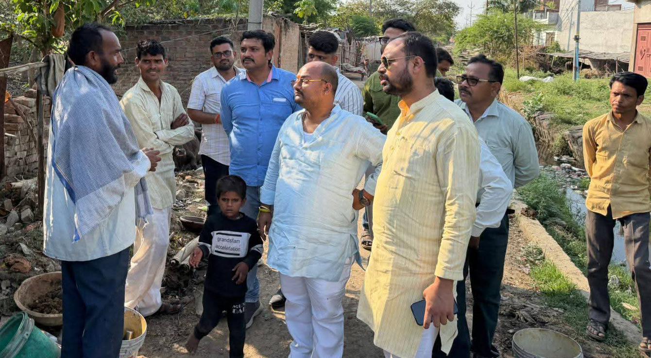 प्रतिनिधि अंकित ने विकास कार्यों की 'परखी' जमीनी हकीकत: अधूरे कामों पर कसा शिकंजा !