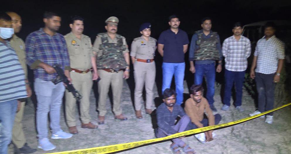 भैंस चोर गैंग से मुठभेड़: गोलियों की गूंज से दहला इलाका, तीन बदमाश गिरफ्तार