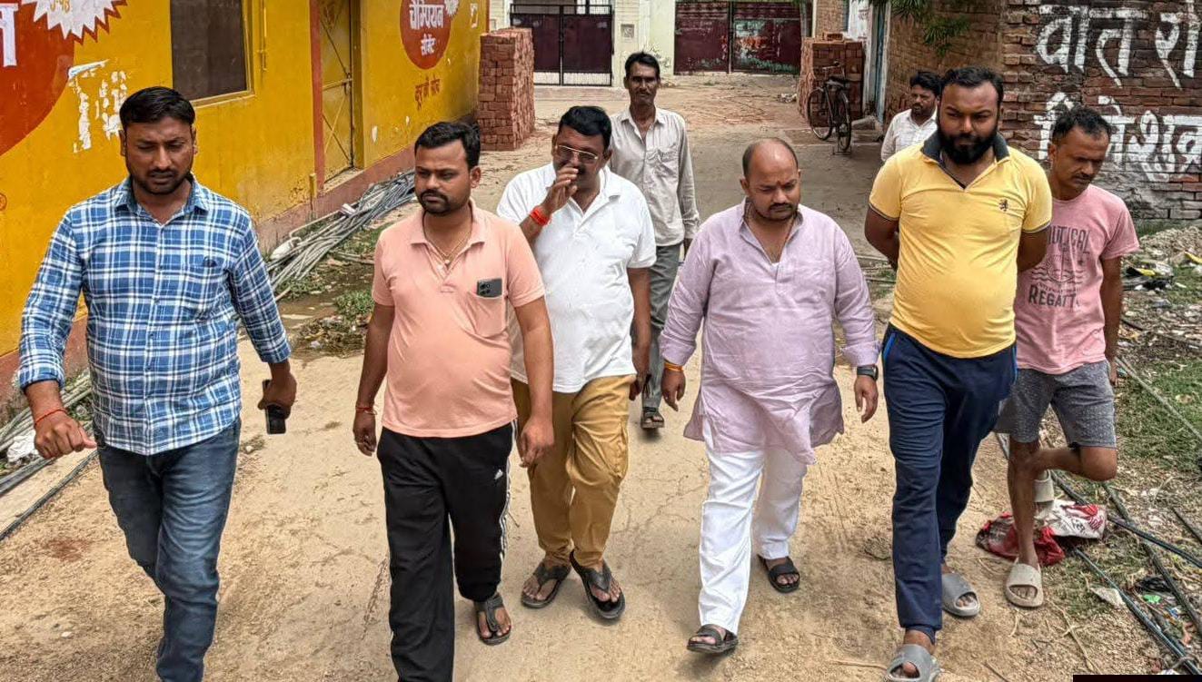 प्रतिनिधि अंकित की 'फटकार' से मचा हड़कंप: निरीक्षण में 'निर्माण कार्यों' की खुली 'पोल' 