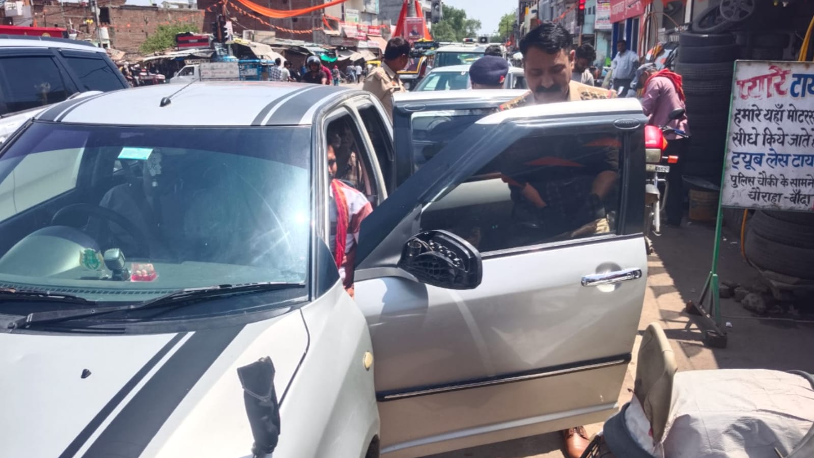 काली पर पुलिस की कार्यवाई: गिराई जा रही गाज, मचा हड़कंप