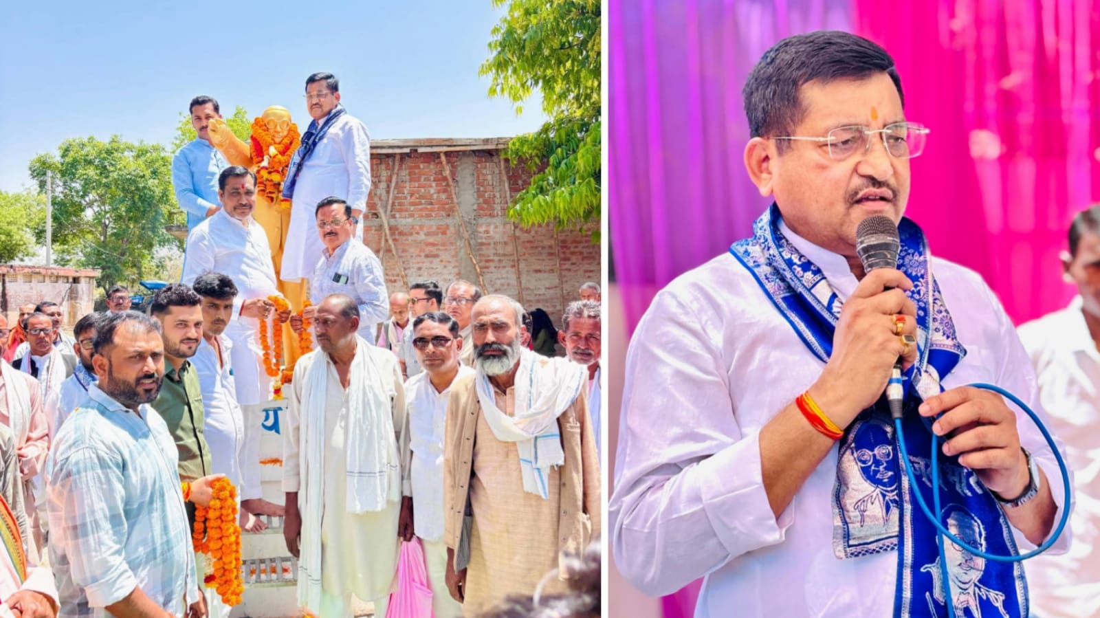 भाजपा का अंबेडकर जयंती पर शक्ति प्रदर्शन: हर बूथ दी श्रद्धांजलि