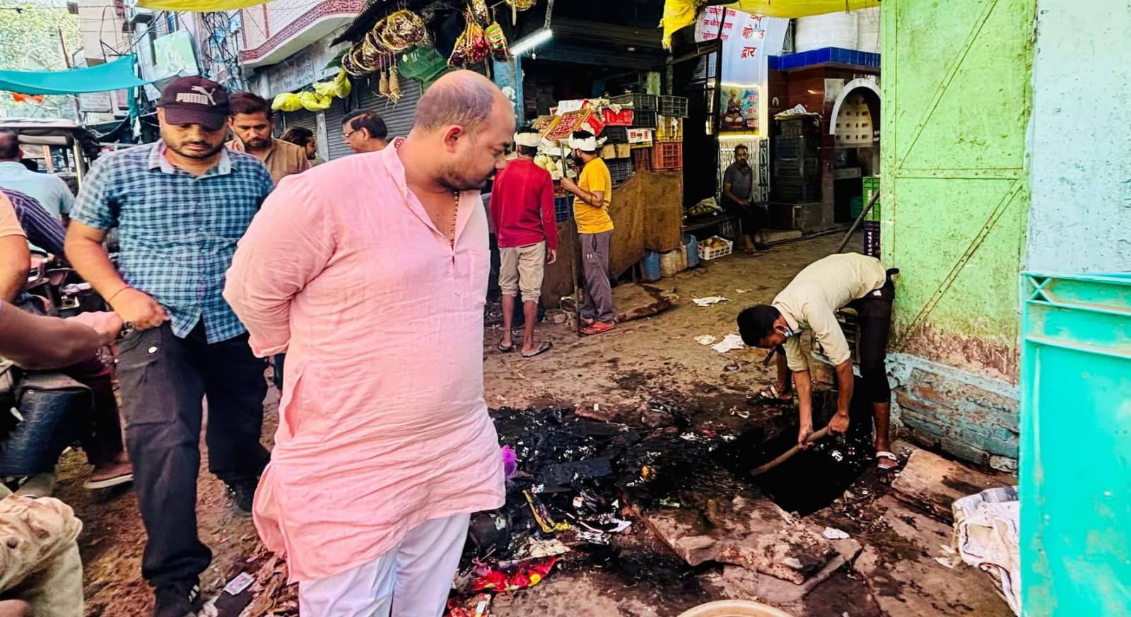 प्रतिनिधि अंकित का 'शंखनाद': जलभराव के खिलाफ छेड़ी जंग, निरीक्षण में दिखी 'पैनी नजर'
