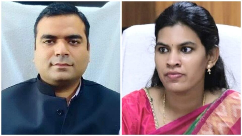 अमित असेरी बने बांदा के 'नए डीएम: जे. रीभा पहुंची लखनऊ