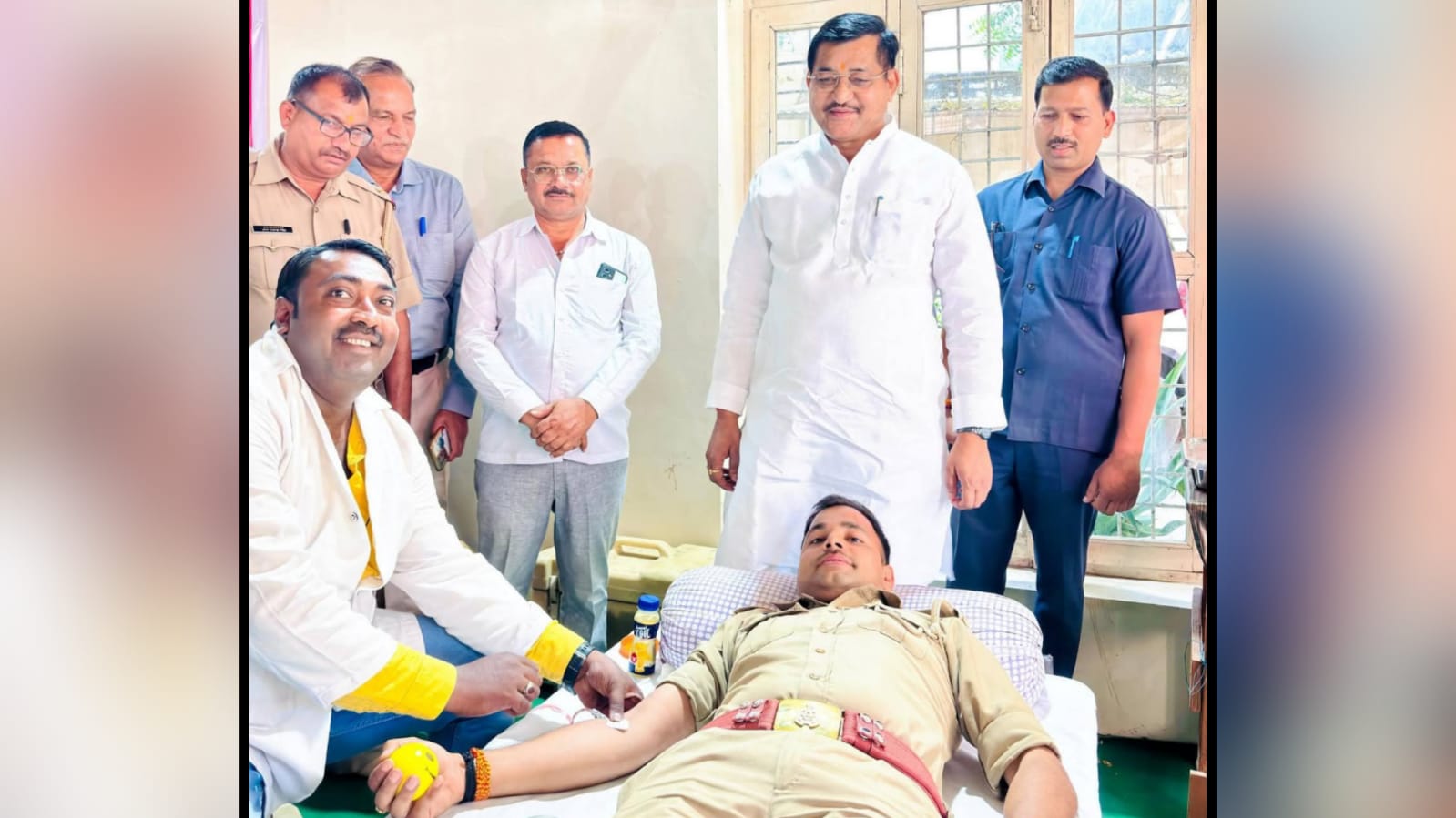 मंत्री रामकेश बोले: रक्त नाड़ियों में बहे,नालियों में नहीं, मानवता का दिखा 'अनूठा' संगम