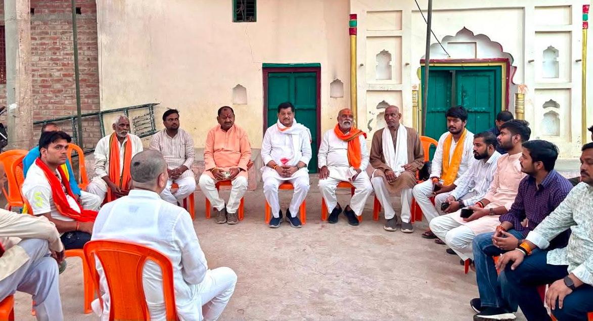 मंत्री रामकेश निषाद का तिंदवारी में 'धुआंधार दौरा': सियासत हुई गर्म