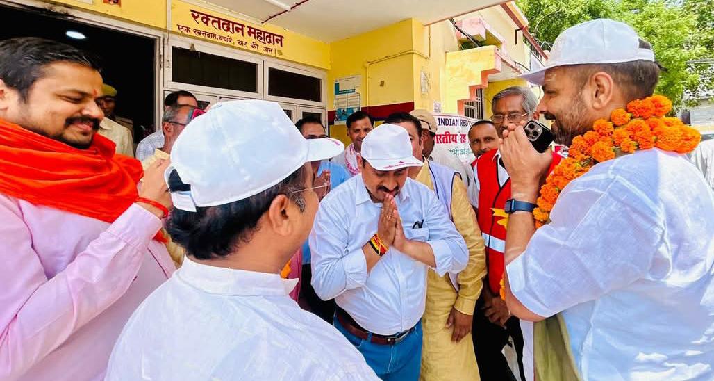 विधायक प्रकाश 'महादान' के 'ब्रांड एंबेसडर': नई जिंदगी देने की युवाओं से अपील