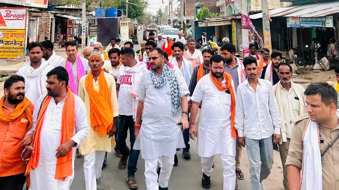 विधायक प्रकाश बन गये हैं मोदी के 'हनुमान': प्रबुद्धजनों को दिलाई 'विकास की गारंटी'
