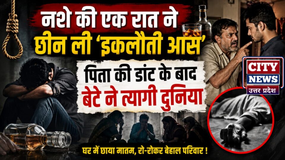 नशे की एक रात ने 'छीन' ली 'इकलौती आस': पिता की 'डांट' के बाद 'बेटे' ने त्यागी 'दुनिया'
